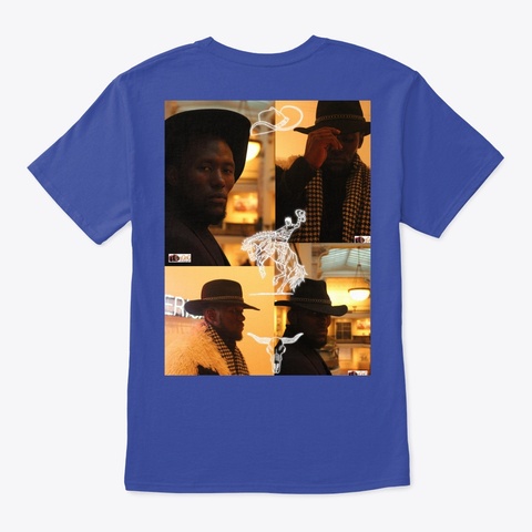 The Bill Picket (Og Cowboy 2) Deep Royal T-Shirt Back