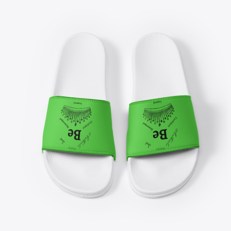 Be Slides, Sports Bras, and Notebooks 