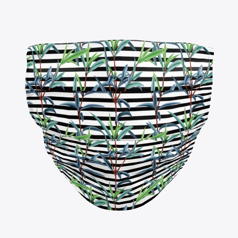 Seamless Pattern Leaf Plant