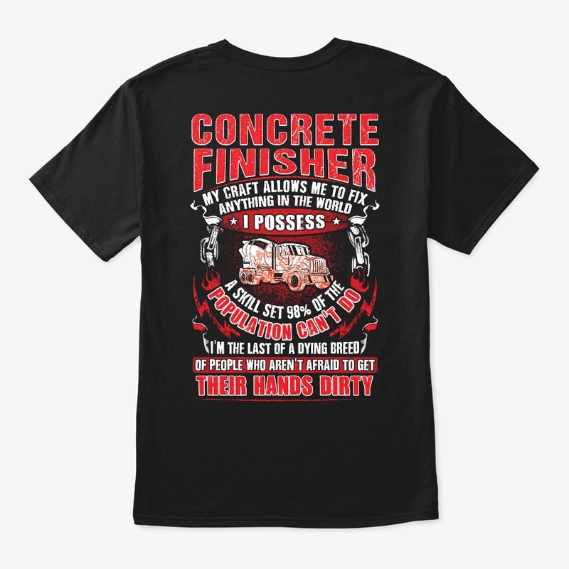 Concrete Finisher's Craft Hoodie