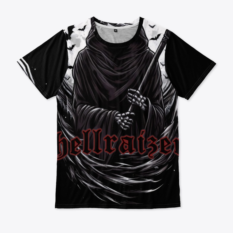 HellRaizer Reaper with Bats and Moon