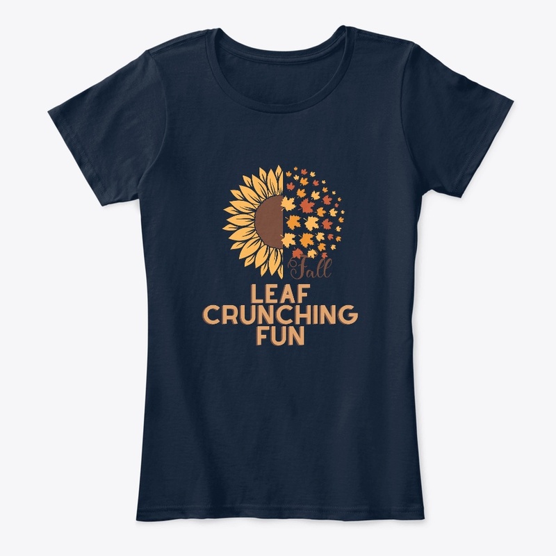Leaf crunching fun