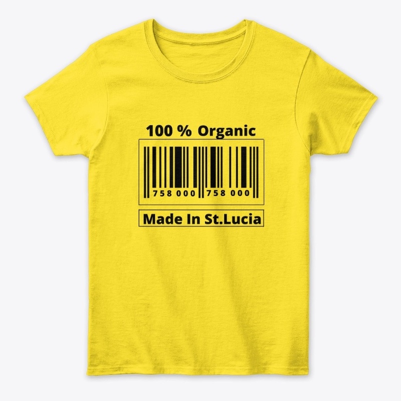 Made In St.Lucia Barcode Apparel