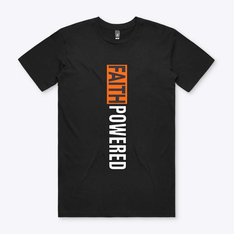 FAITH POWERED Christian Tee