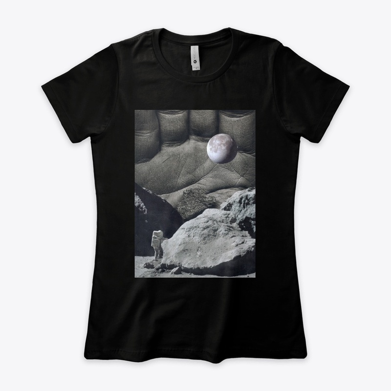 The REAL Moon Landing Analog Collage Art