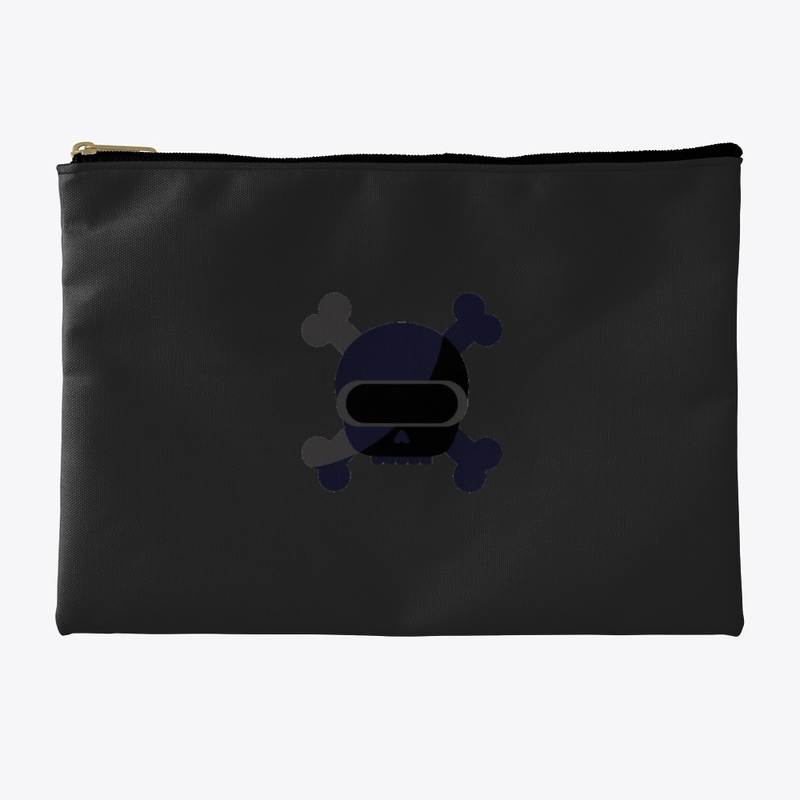 Micro Skully (BLack & BLue)
