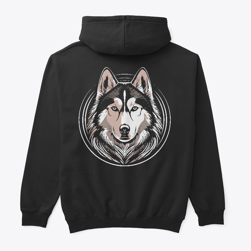 beautiful bi-eyed Siberian Husky Dog