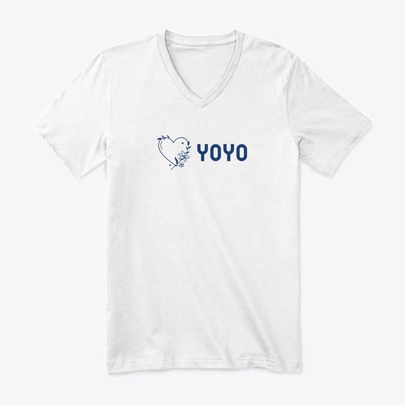 Tee Yoyo with love and flowers