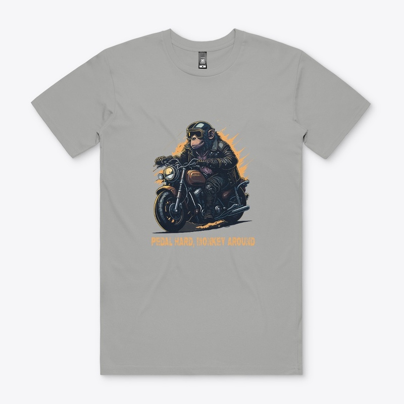  Cool Monkey ,pedal hard, Funny Animal 
