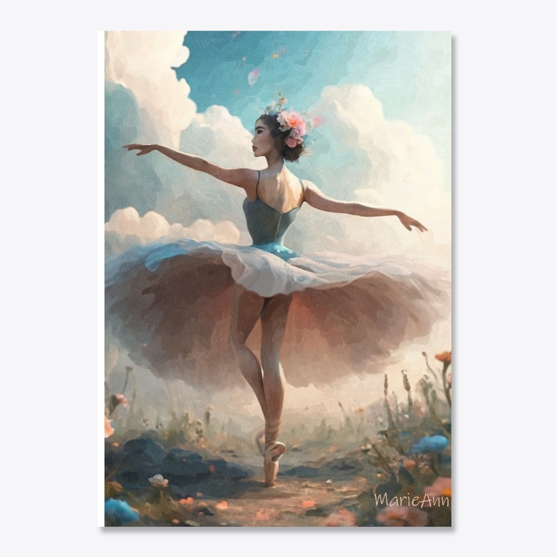 Ballerina, art by MarieAnn