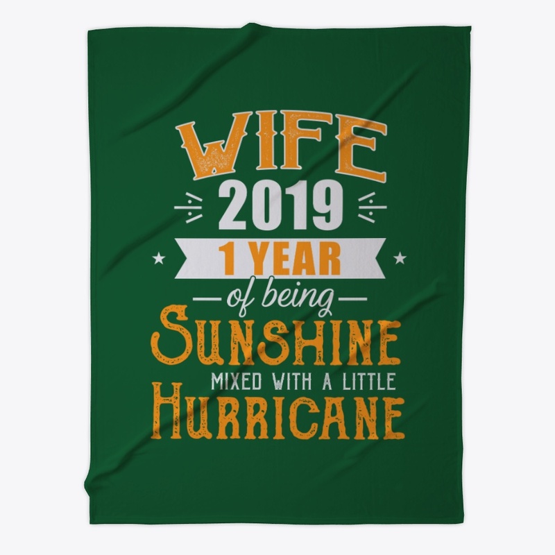 Wife Since 2019, 1st Wedding Anniversary
