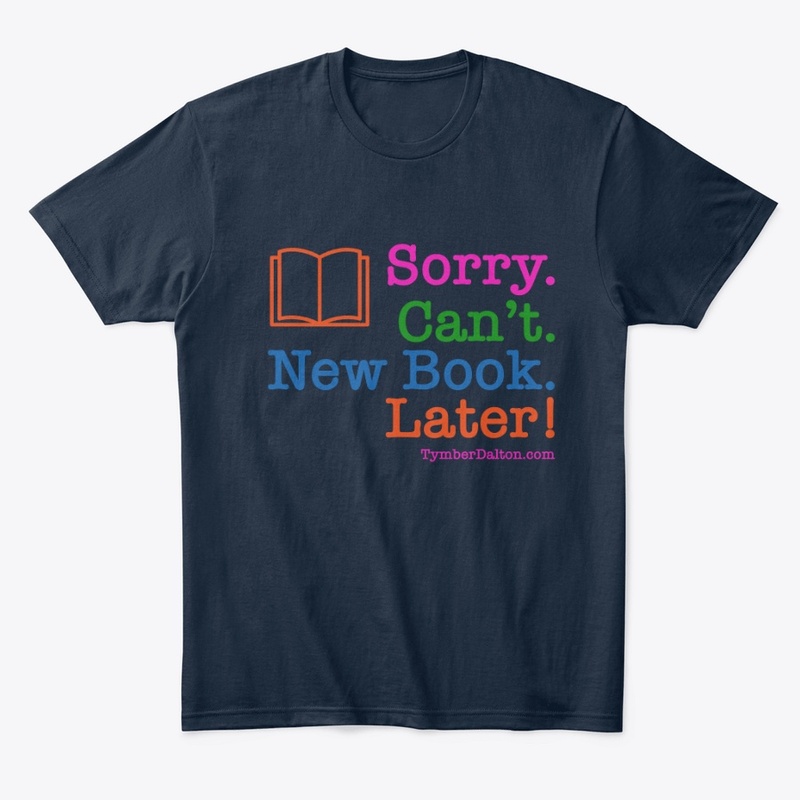 Sorry. Can't. New Book. Later!