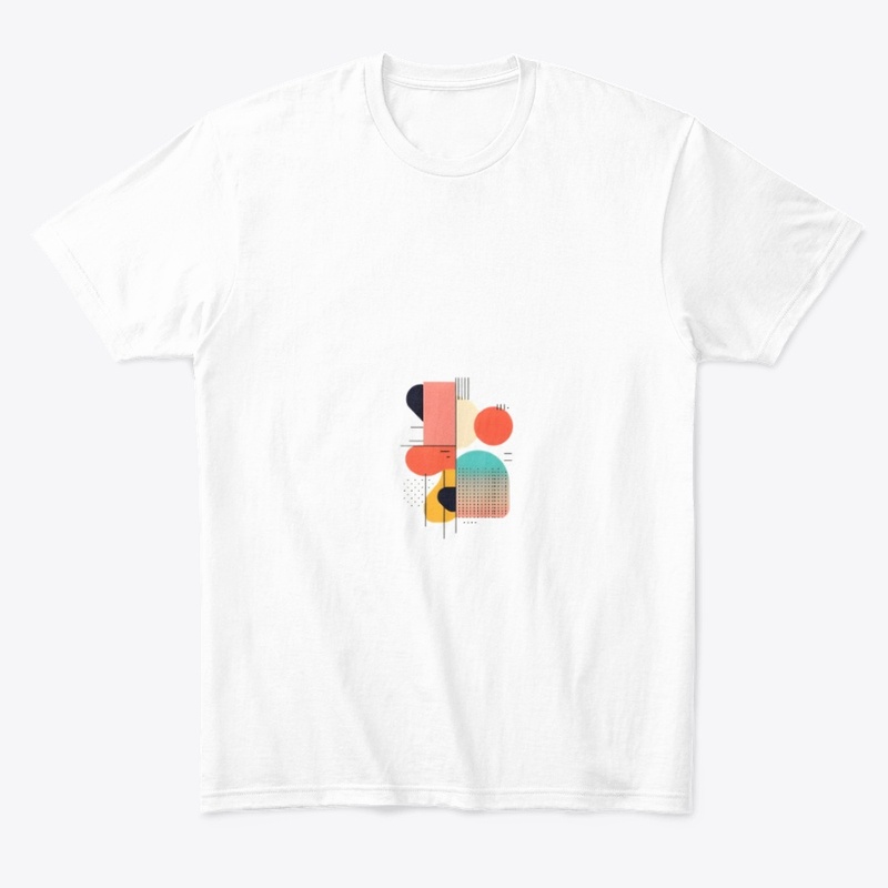 Minimalist graphic casual T-shirt design