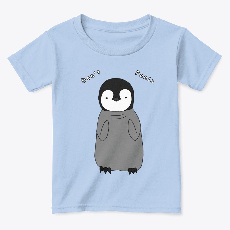 Don't Panic - Cute Baby Penguin Design