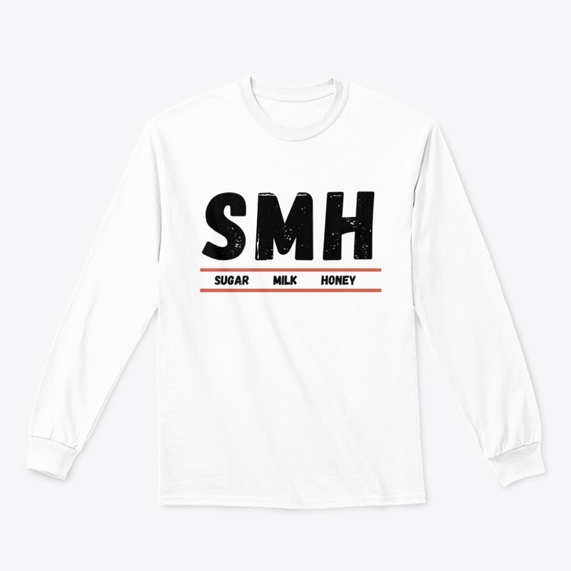 SMH - Sugar Milk Honey (black and red)