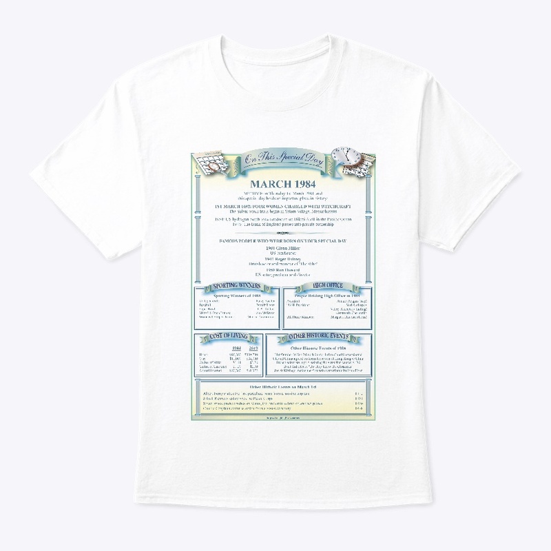 On this special day Mar '84