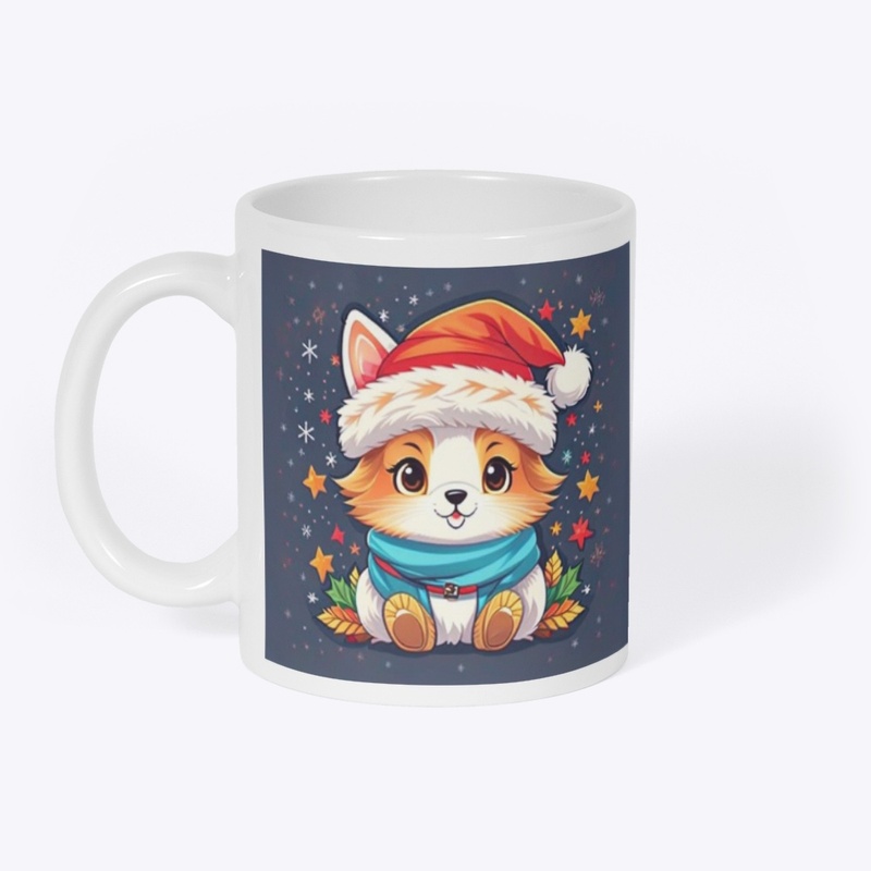 Season’s Barkings Christmas Dog Mug