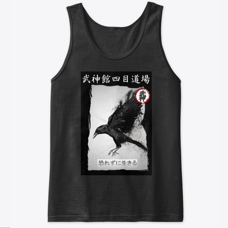 Bujinkan crow t-shirt live life