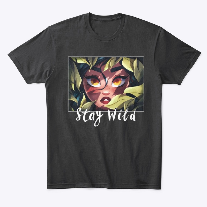 Stay Wild women's t-shirts design