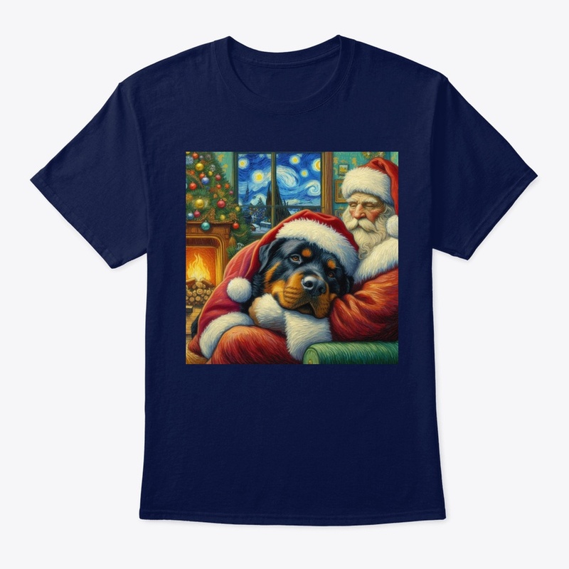 Rottweiler & Santa