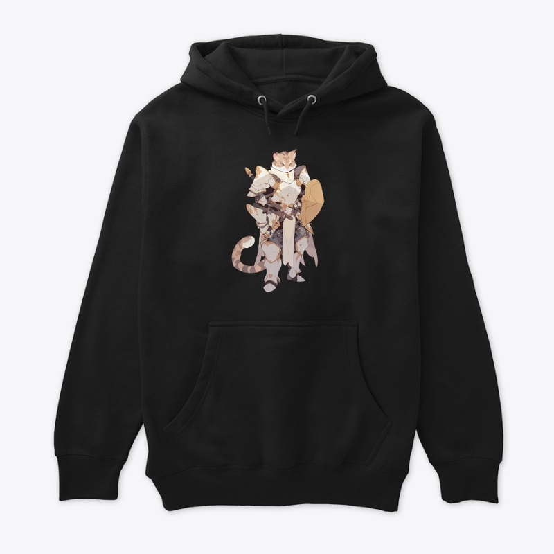 Fantasy Cat Paladin