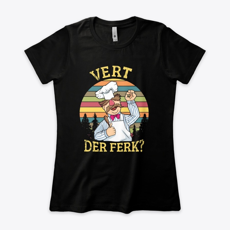 Retro Vintage Vert Der Ferk T Shirt