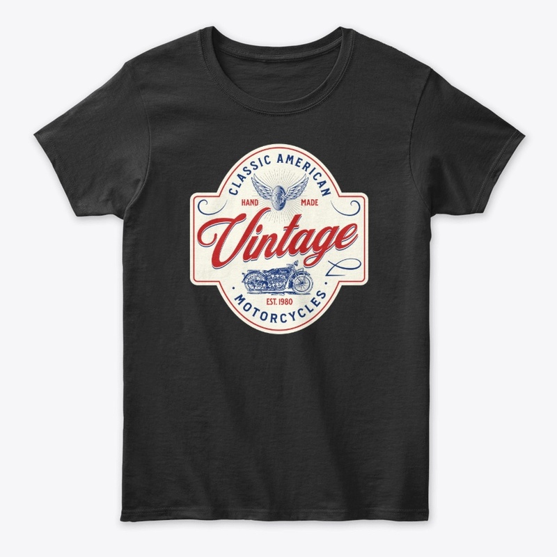 Vintage Classic American Motorcyle Merch