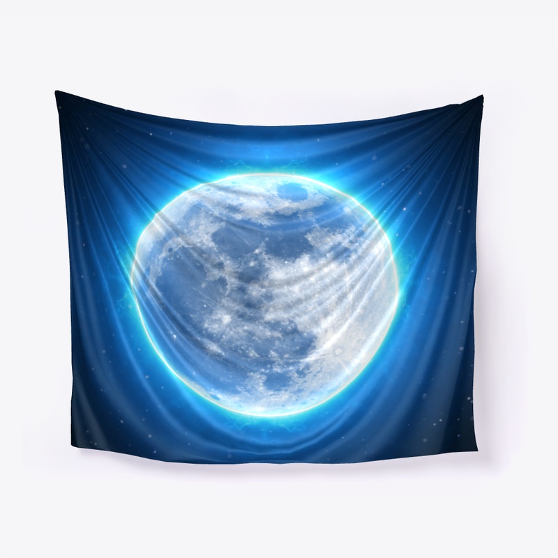 Full moon tapestry