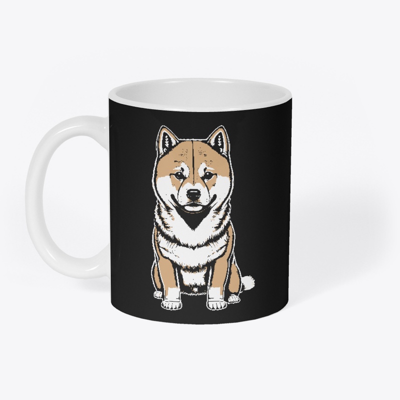 Cute Shiba Inu Dog