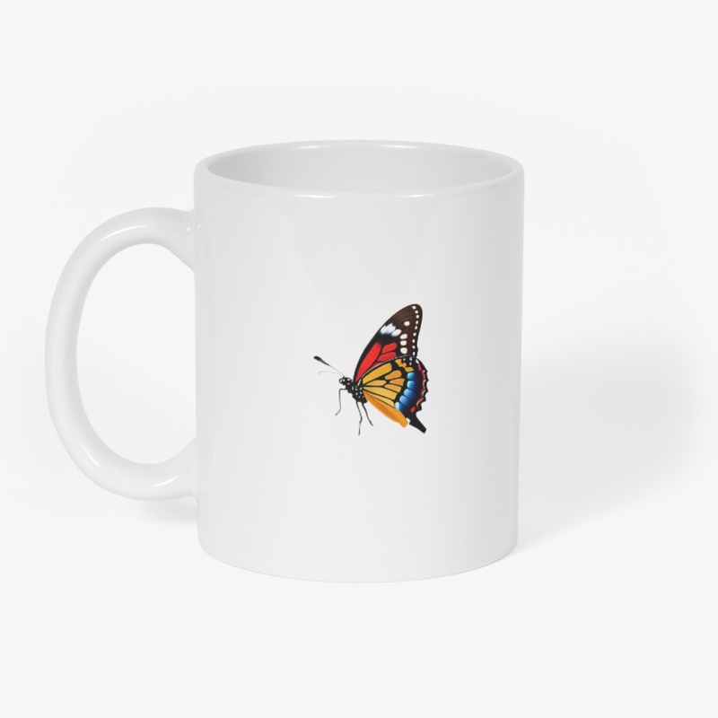Two-colors Mug of Butterfly