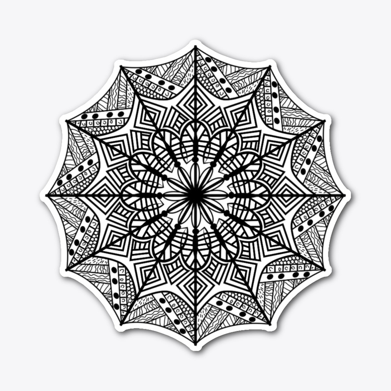 mandala lines strokes