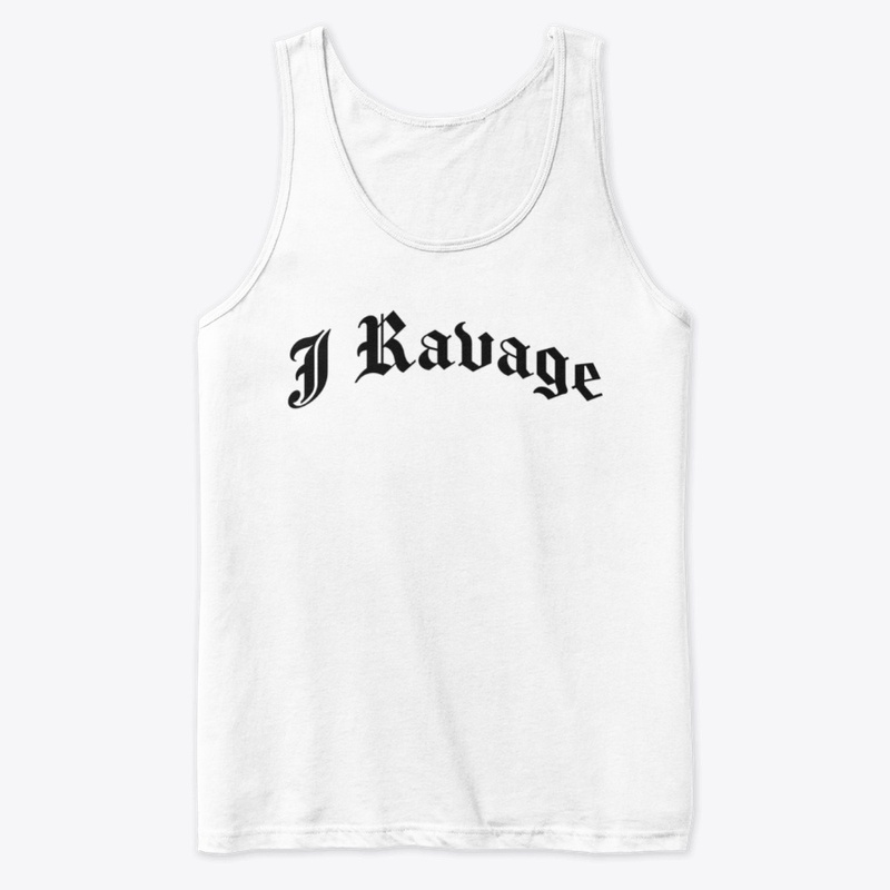 J Ravage Name Text Black
