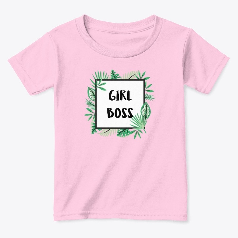 Girl Boss - Tropical frame 