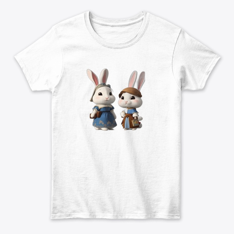 Bunnies in Happy Mood