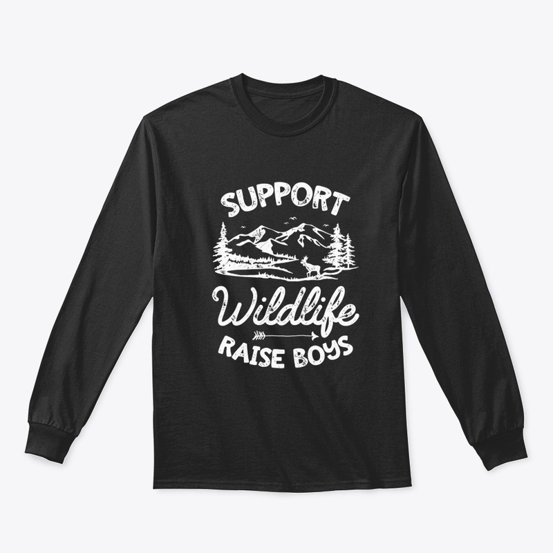 Support Wildlife Raise Boys T-shirt