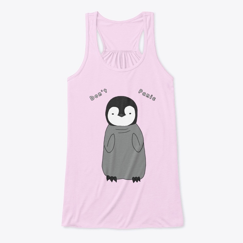 Don't Panic - Cute Baby Penguin Design
