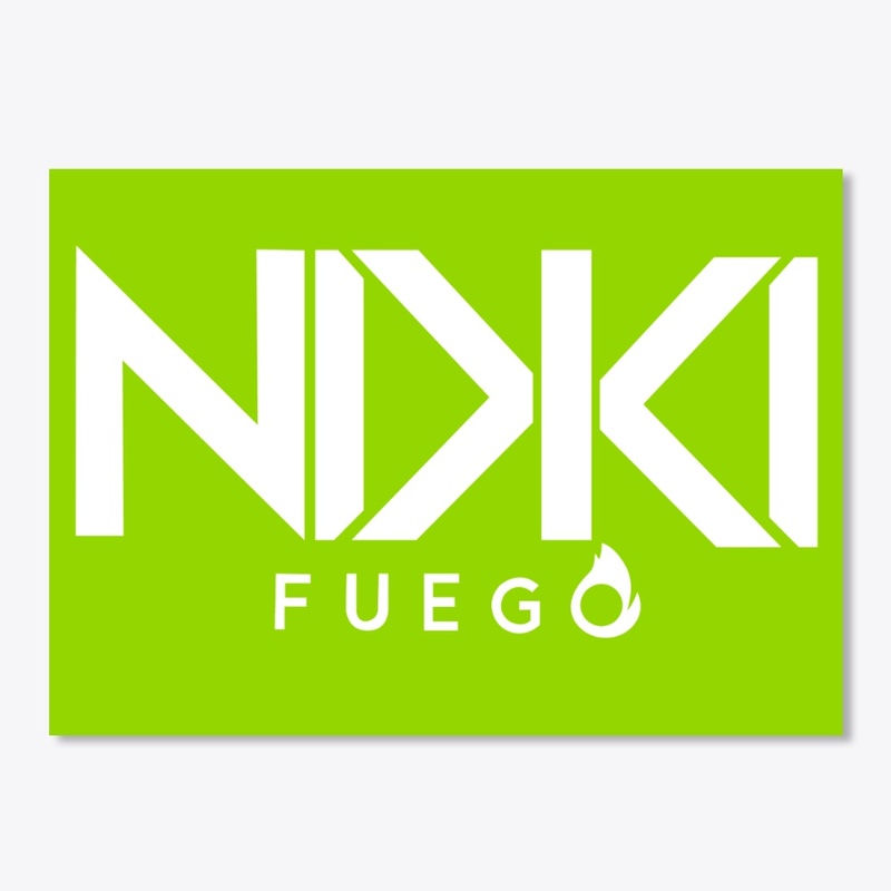Nikki Fuego All White Logo Set
