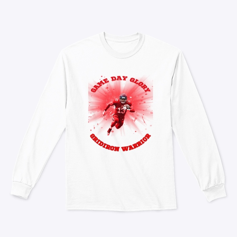 Game Day Glory  Full Red print.