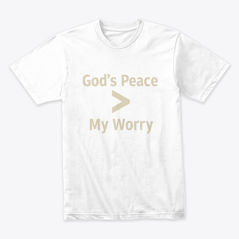 God’s Peace Over My Worry Gift