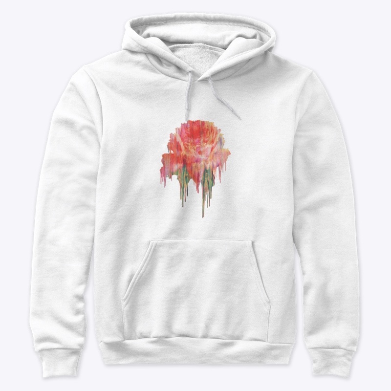 Melting Carnation Hoodies