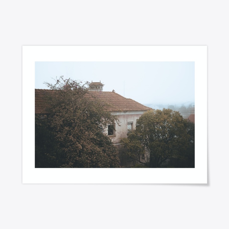 Old abandoned creepy house