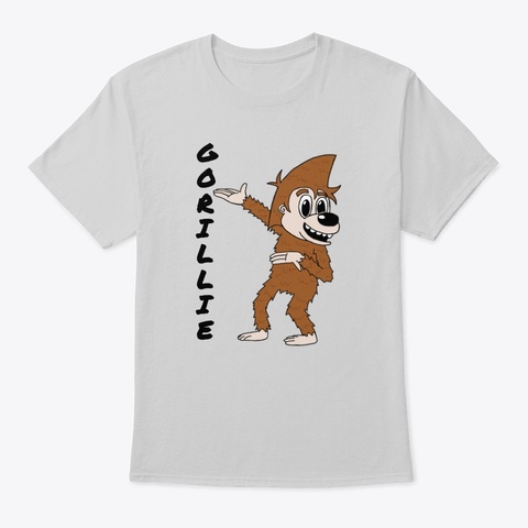 Introducing Gorillie Light Steel Camiseta Front