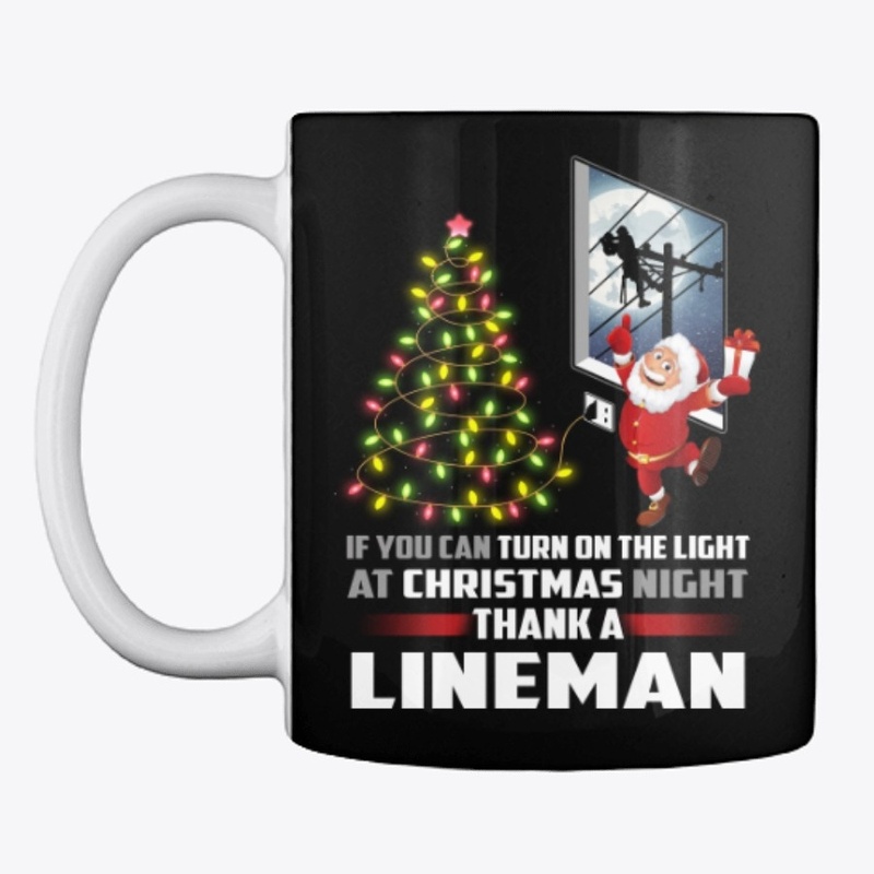THANK LINEMAN MERRY CHRISTMAS