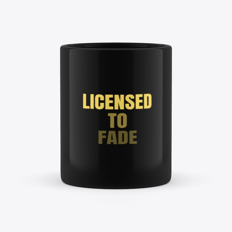licensed to fade yellow