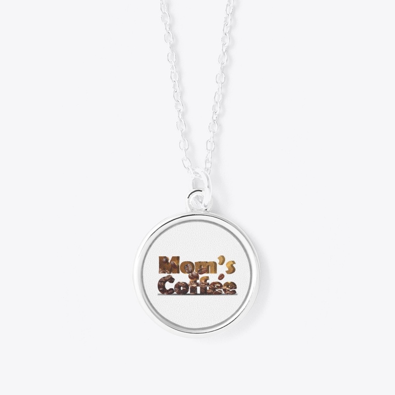 Mom's Coffee 3D Typography 