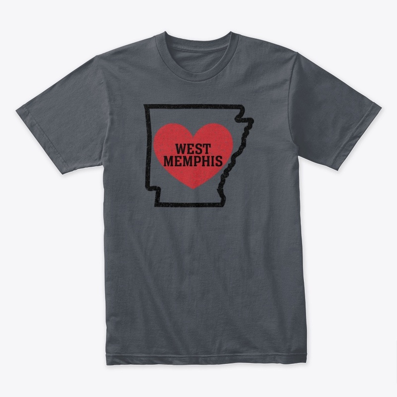 West Memphis Arkansas Heart Design