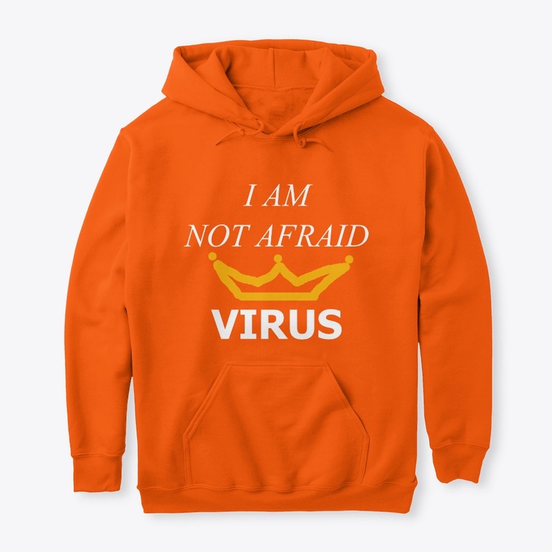 I Am Not Afraid_Hoodie Gold