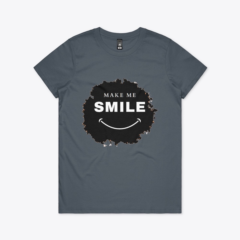 MAKE ME SMILE Women's Maple Tee T-Shirt