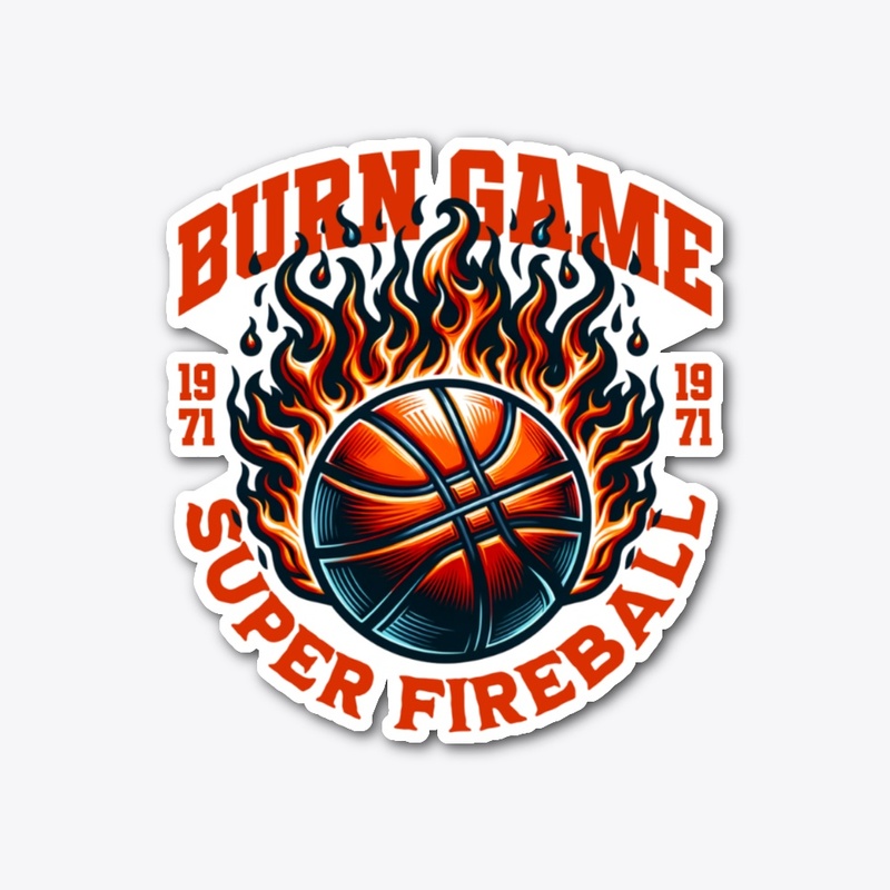 Basketball Burn Game Flames