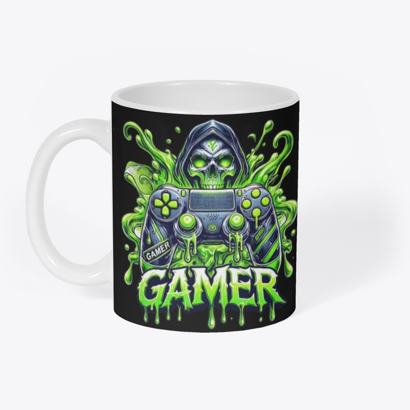 Gamer Skull Controller Drinkware!